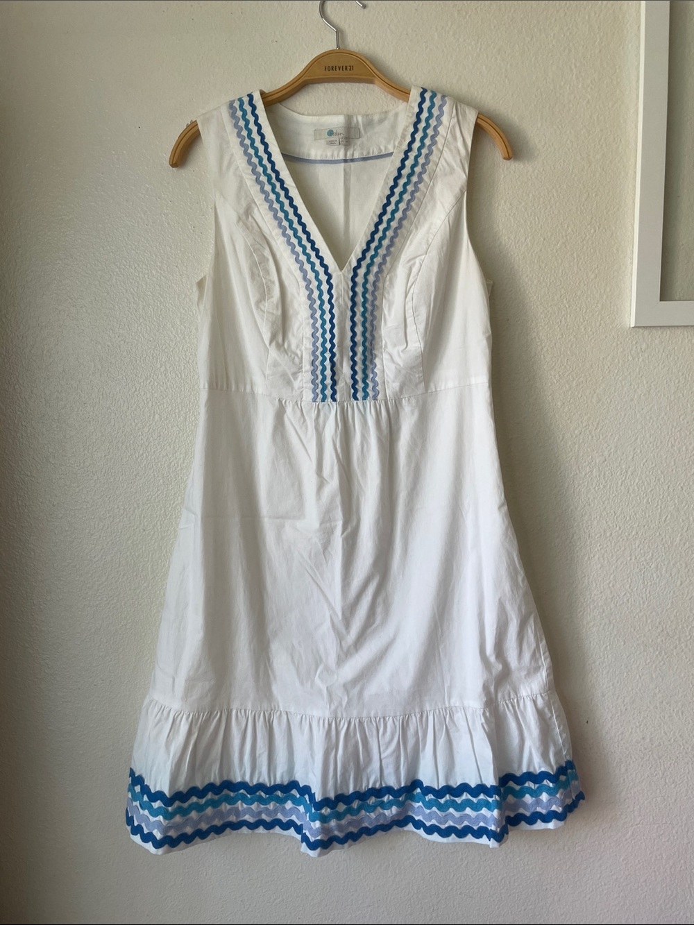Boden Easy Rickrack Dress - Picture 4 of 6